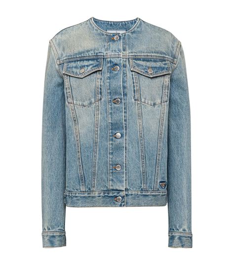 prada ladies coat|prada denim jacket women.